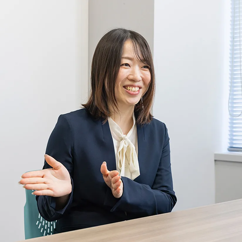N.J.の仕事の様子